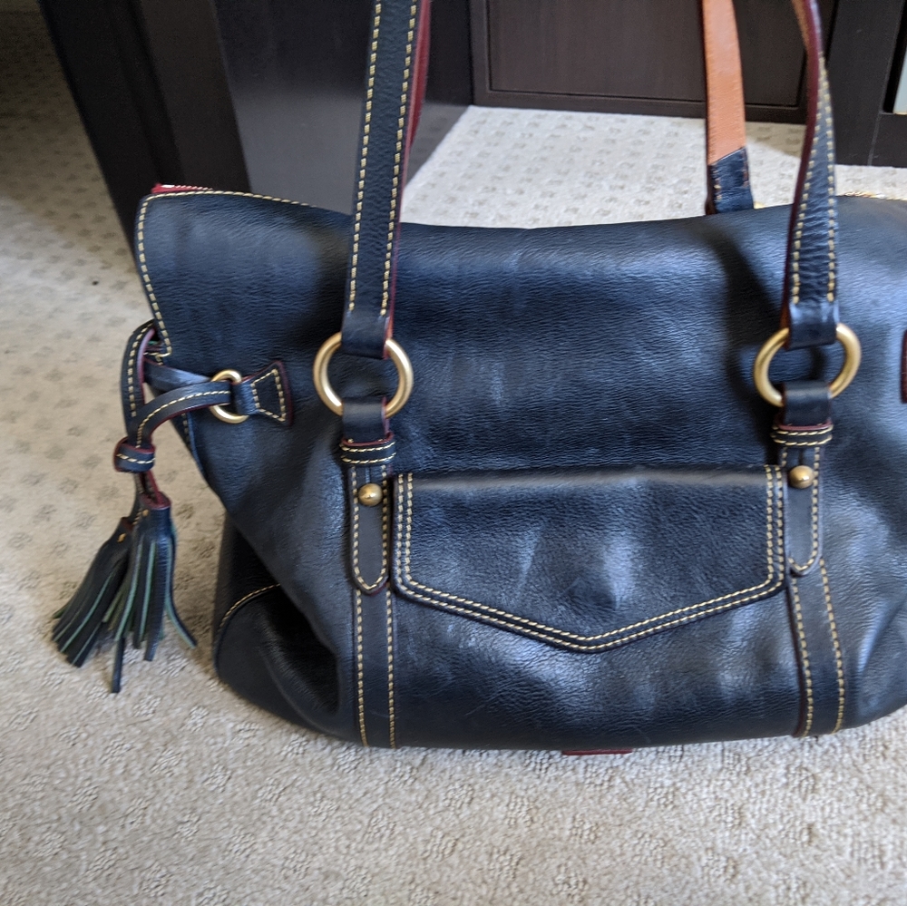 SOLD Dooney & Bourke The Smith Bag - Navy